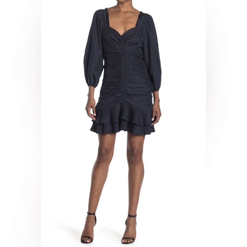 Parker NY theia dress size 4 (navy)
